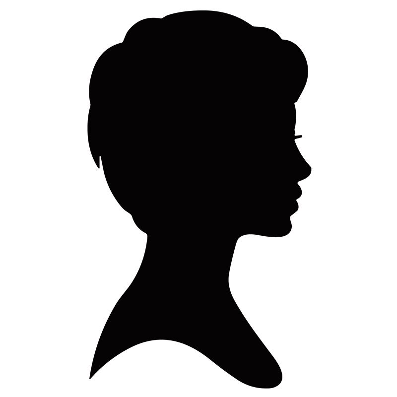 Frau Silhouette